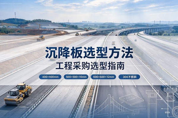 璧山区沉降板选择方法