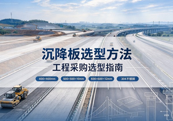 璧山区沉降板选择方法
